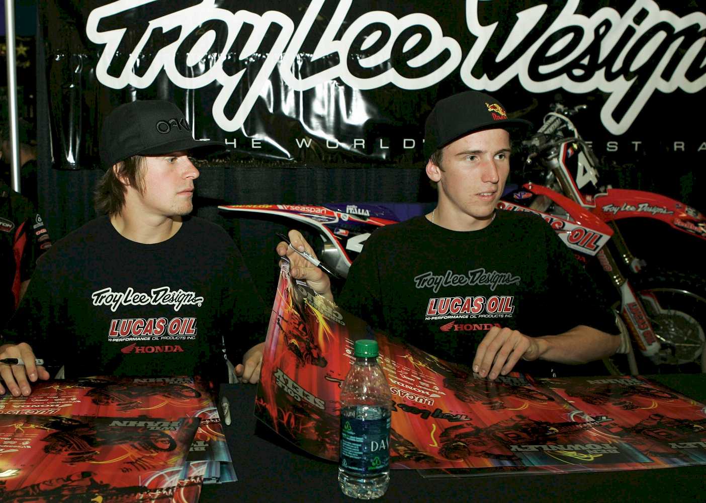 Cole Seely and Wil Hahn of Troy Lee Designs