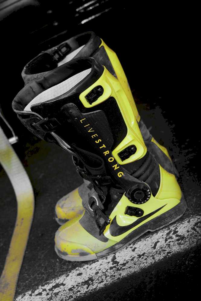 Ryan Dungey Nike Livestrong Boots